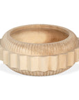 Indigo Road by Egypt Sherrod x East at Main Dialah Carved Wooden Bowl