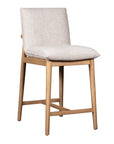 Nova Upholstered Solid Wood Counterstool