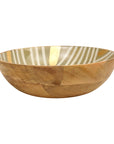 Tray Enamel Catchall Solid Wood tablescape