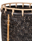 Luz Round Rattan Baskets, Set of 2