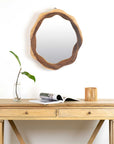 Victor Live Edge Solid Wood Mirror