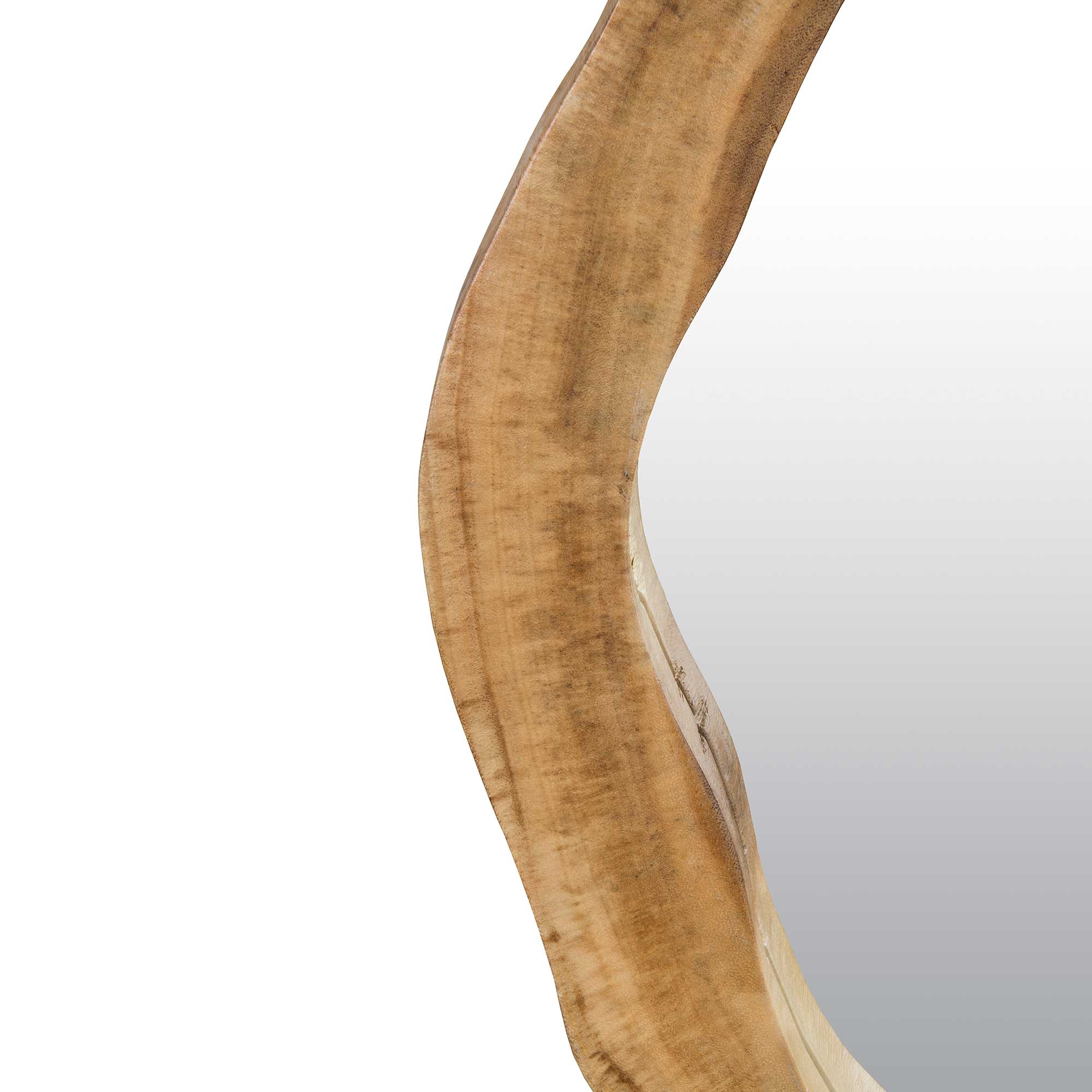 Victor Live Edge Solid Wood Mirror