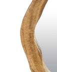 Victor Live Edge Solid Wood Mirror