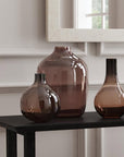 Caspian Hand Blown Glass Vases