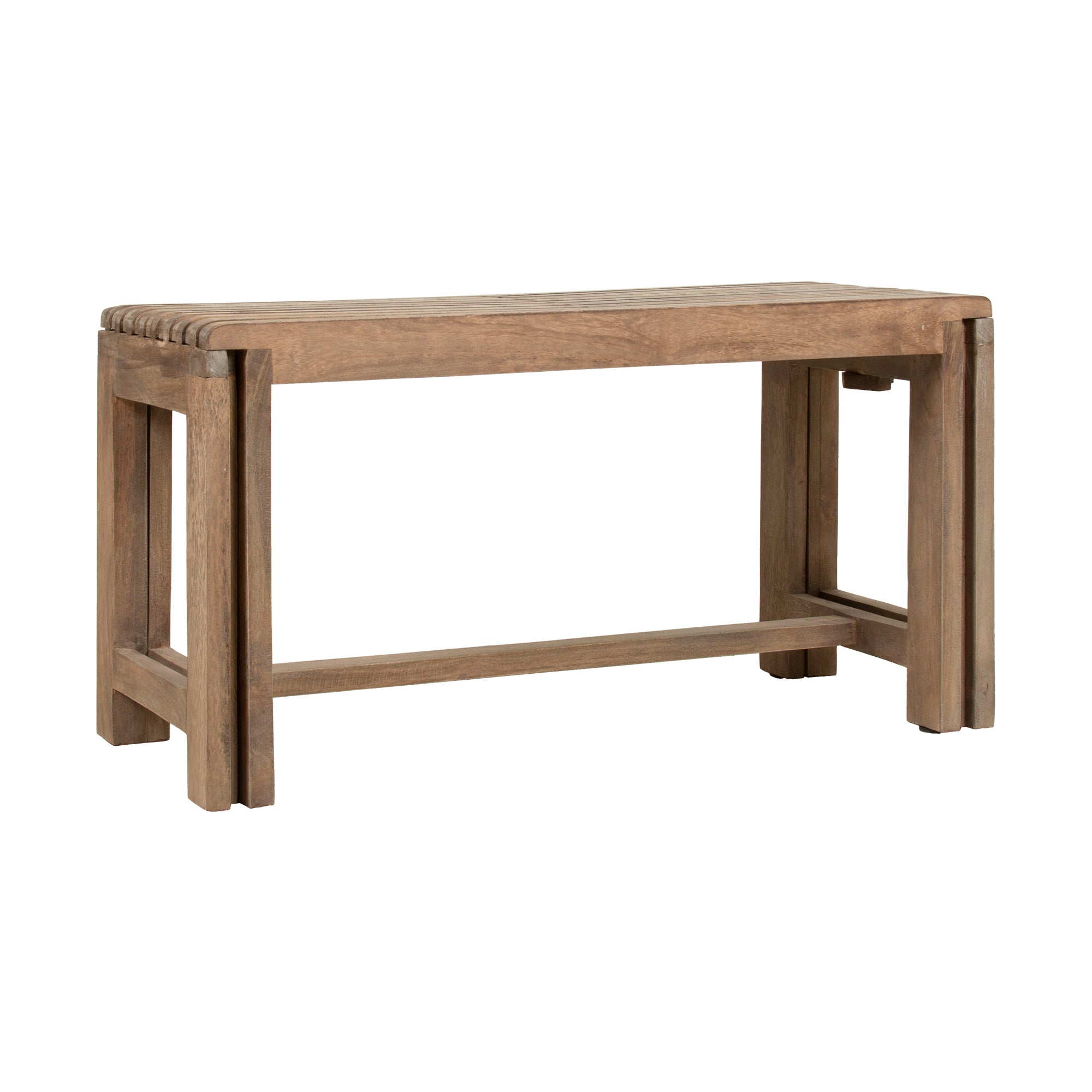 Remi 35–60" Extendable Wood Bench
