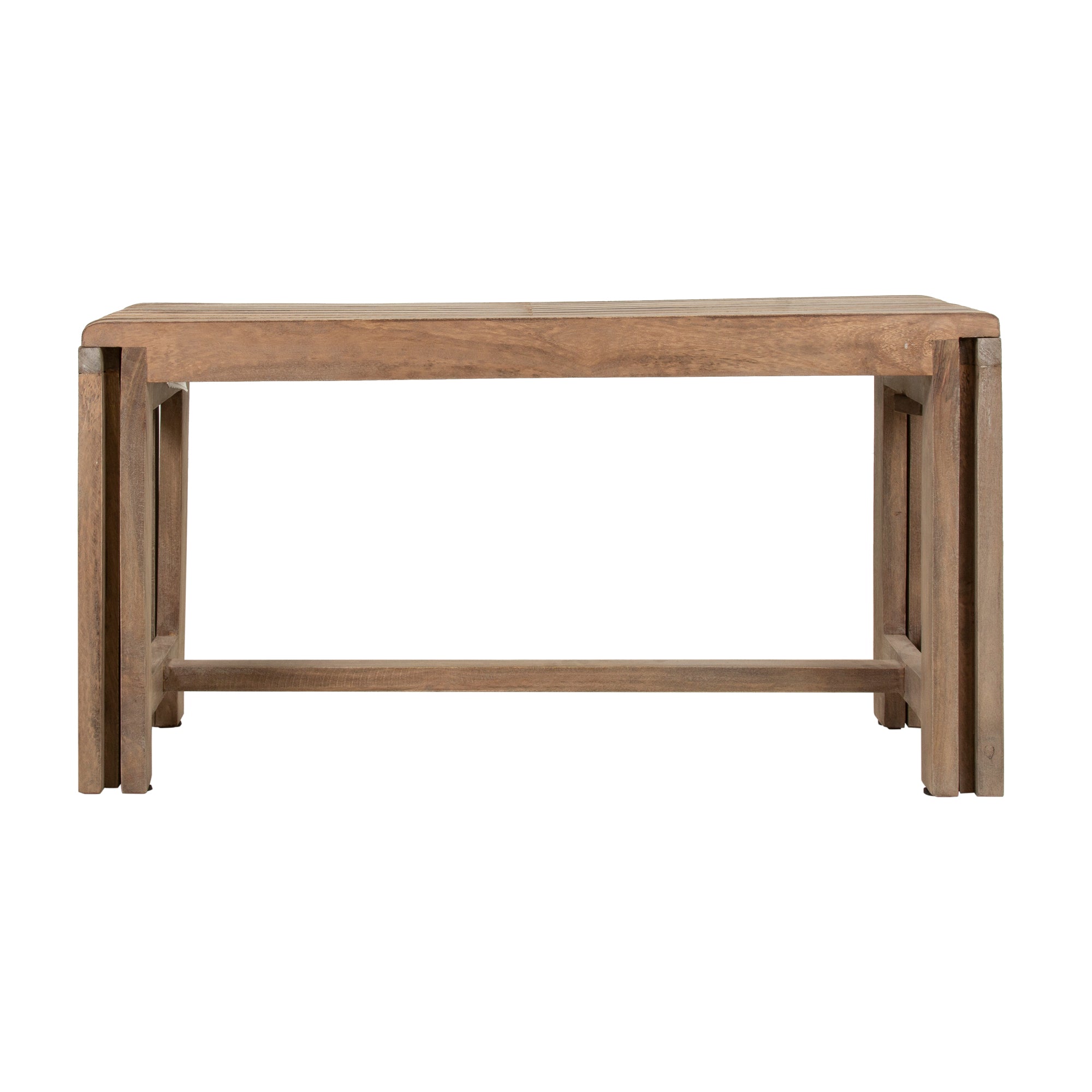 Remi 35–60" Extendable Wood Bench
