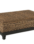 Delilah Woven Abaca Storage Coffee Table