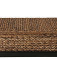 Delilah Woven Abaca Storage Coffee Table