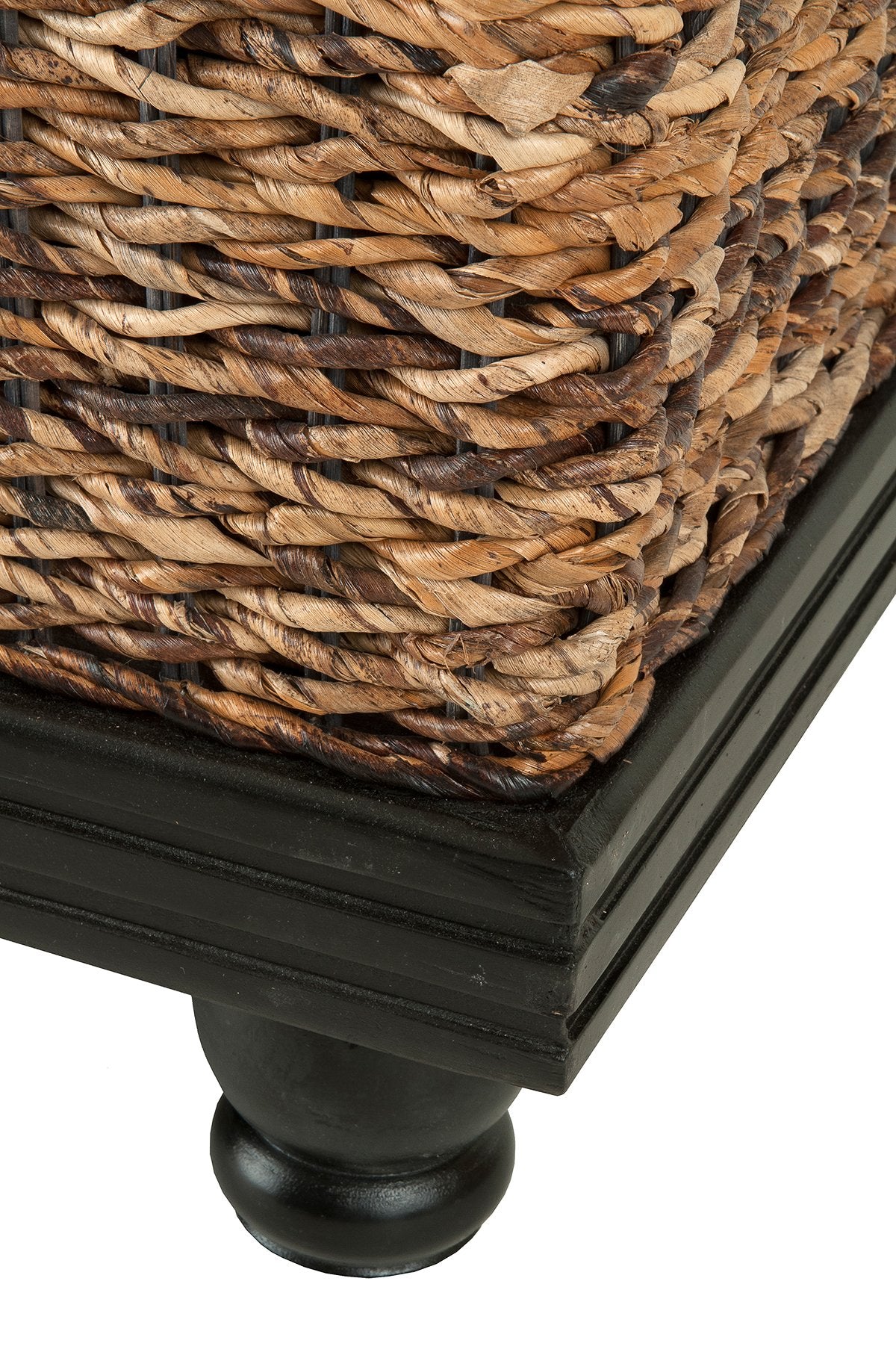 Delilah Woven Abaca Storage Coffee Table