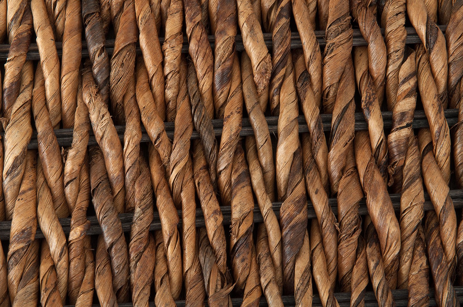 Delilah Woven Abaca Storage Coffee Table