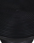 Indigo Road by Egypt Sherrod x East at Main Ring Carved Solid Wood Black Coffee Table