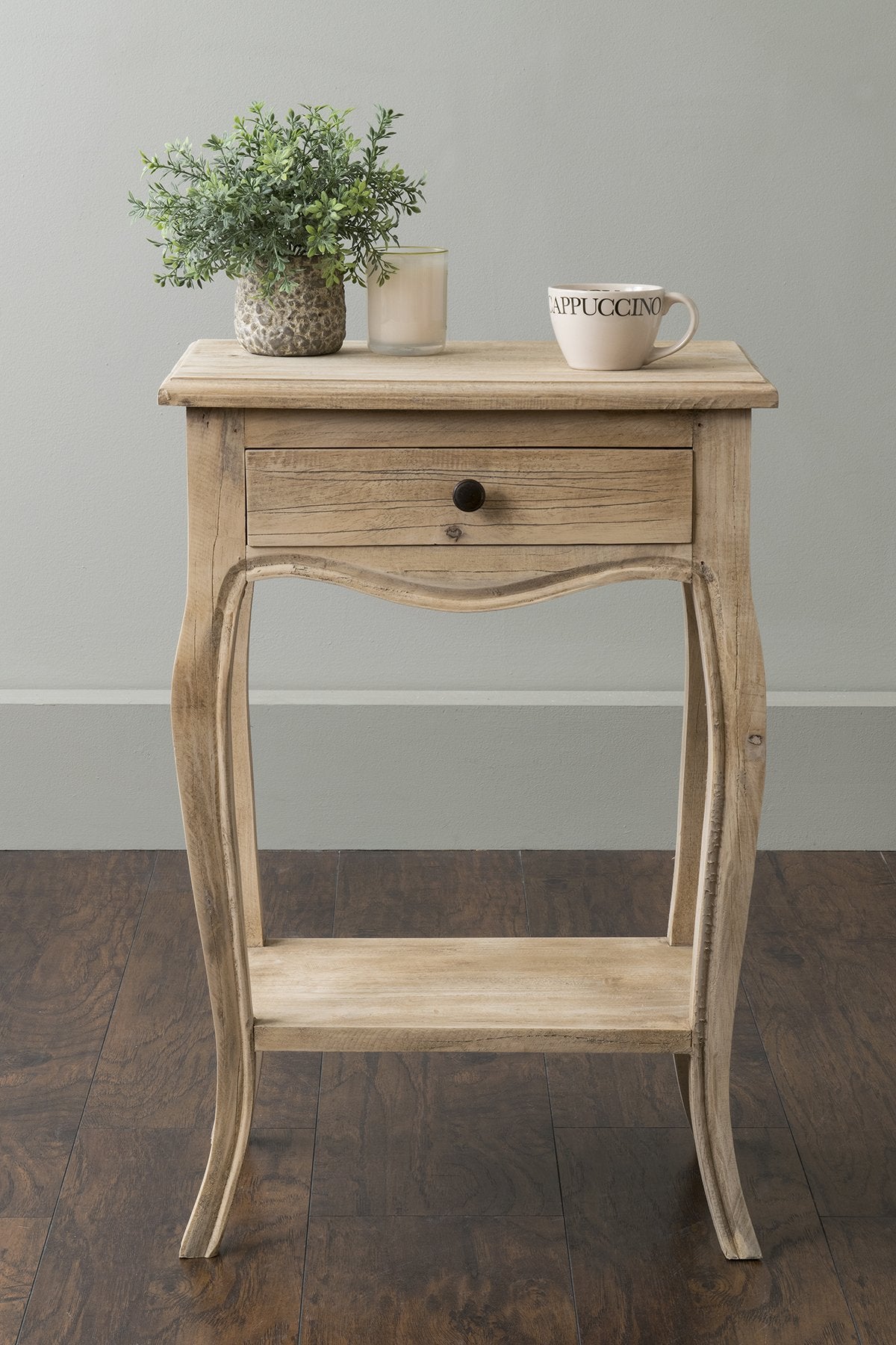 Curved leg side table discount