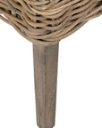 Summitt Handwoven Kubu Rattan Dining Chairs, Set of 2