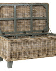 Odessa Rattan Storage Coffee Table