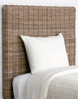 Reed Woven Rattan Headboard