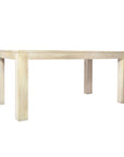 Parsons Solid Wood Dining Table