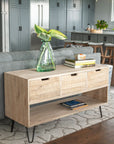Levi 3 Drawer Storage Console