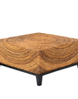 Naomi Square Woven Abaca Coffee Table