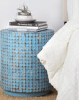 Mila 20" Coconut Shell Accent Table