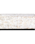 Mila 35" Rectangular Coconut Shell Coffee Table