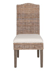 Duvall Rattan Dining Chairs, Set of 2
