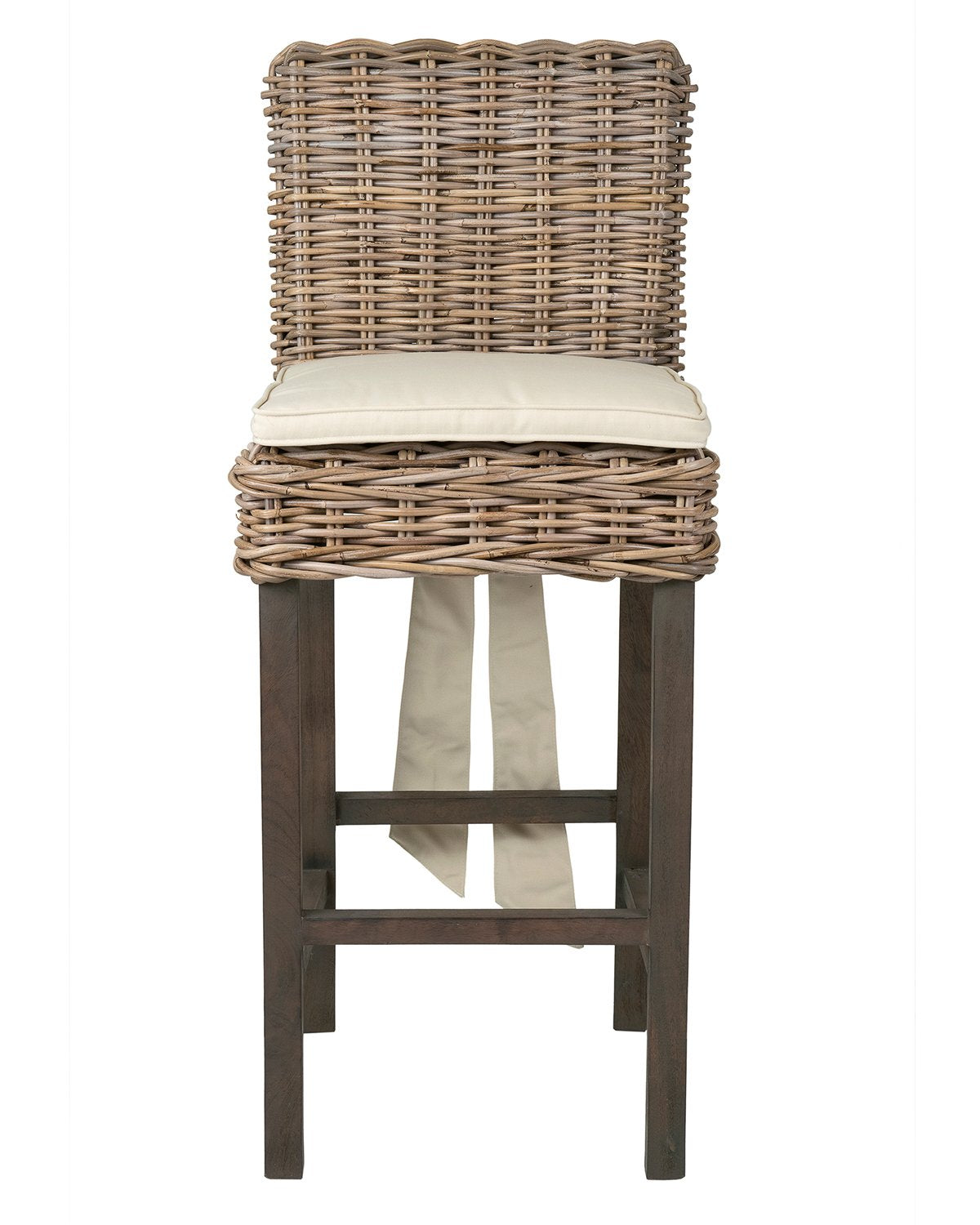 Dyer Rattan Stool East at Main