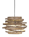 Rory 20" Rattan Drum Pendant Light