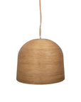 Java Dome Handwoven Rattan 23" Pendant