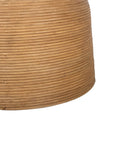 Java Dome Handwoven Rattan 23" Pendant