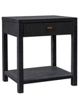 Gia Raffia Wrapped 24" Nightstand