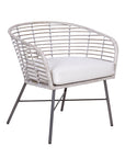 Indigo Road by Egypt Sherrod x East at Main Cove Rattan Curved Occasional Chair