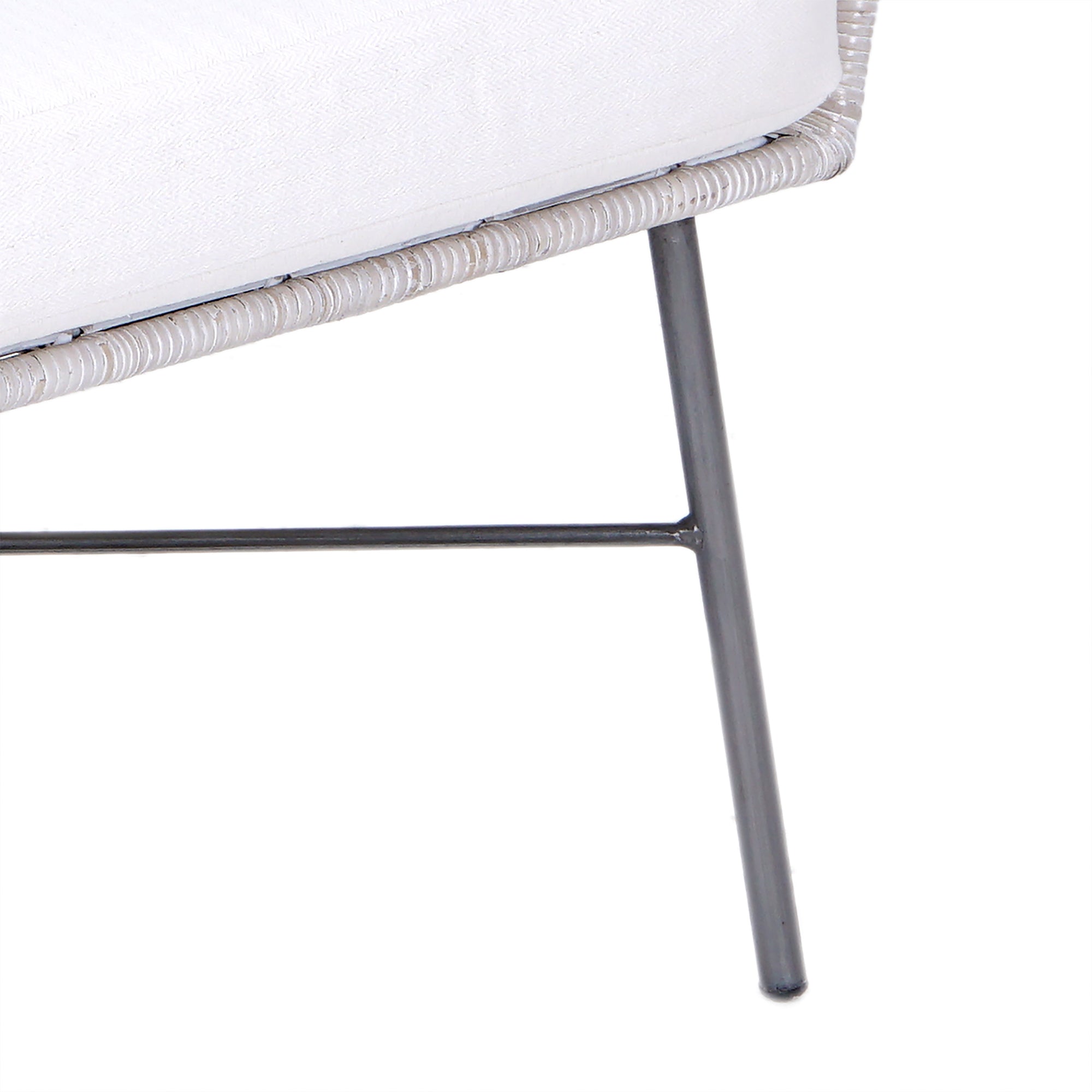 Indigo Road by Egypt Sherrod x East at Main Cove Rattan Curved Occasional Chair