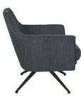 Aura Upholstered Swivel Chair
