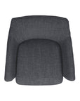 Aura Upholstered Swivel Chair