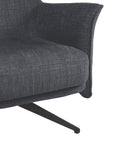 Aura Upholstered Swivel Chair