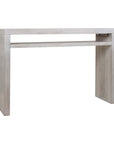 Karson Solid Wood Console Table with Shelf