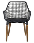 Black Claude Outdoor Chair Solid Wood outdoor chairs