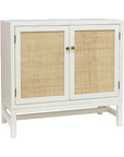 Raelynn 2 Door Raffia Paneled Cabinet