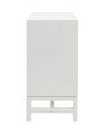 Indigo Road by Egypt Sherrod x East at Main Raffia Paneled 2 Door Storage Cabinet