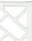 Stacie Rattan Lattice-Back Stool