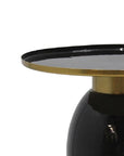 Indigo Road by Egypt Sherrod x East at Main Samara Black Enamel Side Table