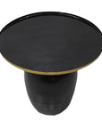 Indigo Road by Egypt Sherrod x East at Main Samara Black Enamel Side Table