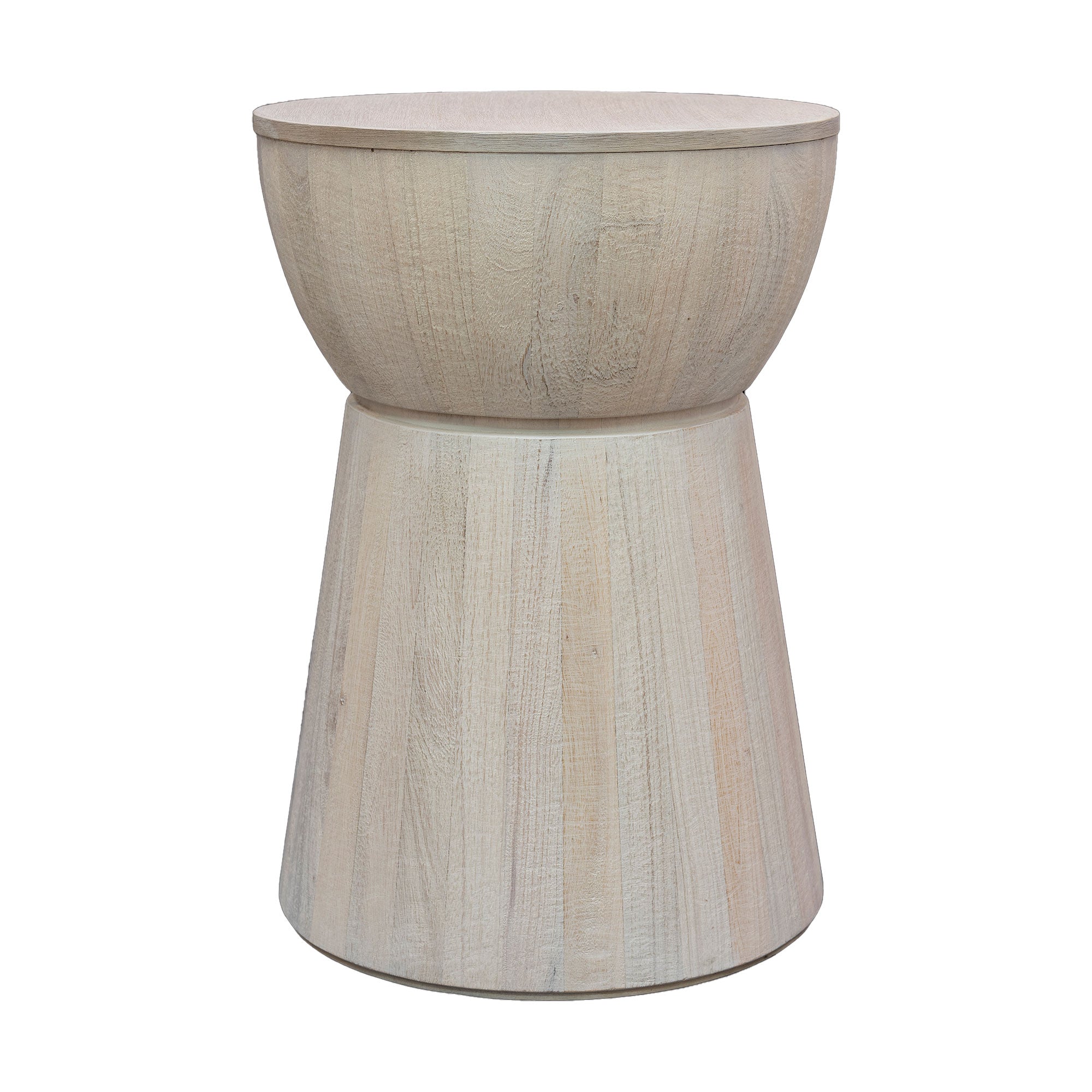 Cinched Drum Side Table
