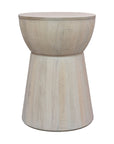 Cinched Drum Side Table