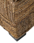 Daria 39" Woven Abaca Storage Bench