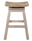 Joyce Swivel Teak Stool