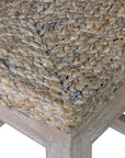 Joyce Swivel Teak Stool