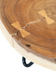 Burma Teak Wooden Riser Solid Wood tablescape