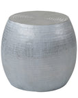 Melrose Metal Drum Accent Table