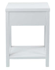 Wright 17" Solid Wood 1-Drawer Nightstand Solid Wood nightstand